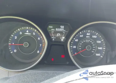 2013 Hyundai Elantra Gls из США, поврежденный, VIN 5NPDH4AE1DH183123